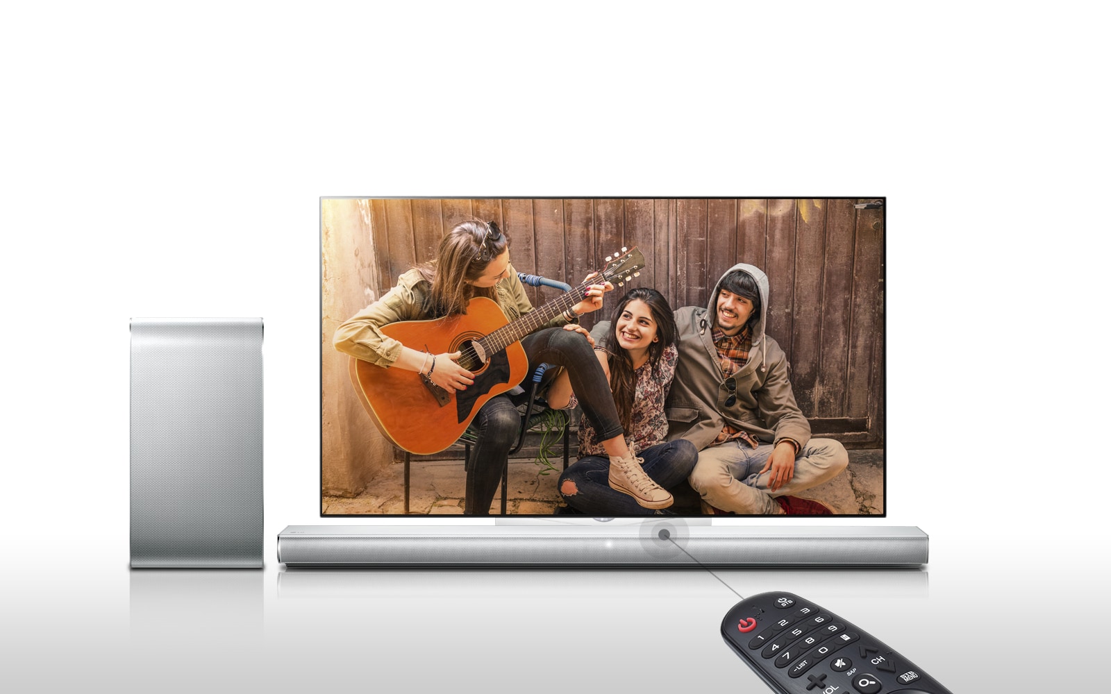 Controla con el control del TV1